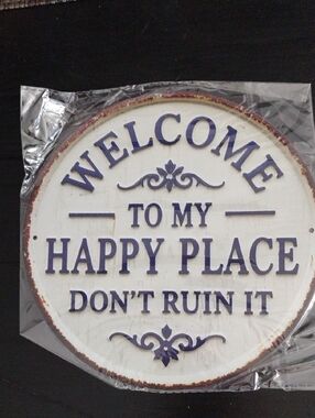 Metal Sign WELCOME...